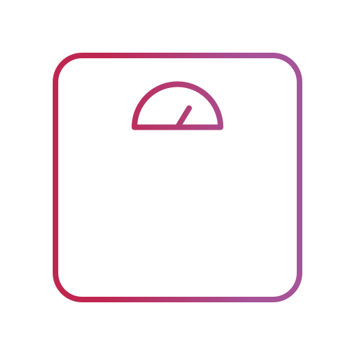 Weight Scale Generic gradient outline icon