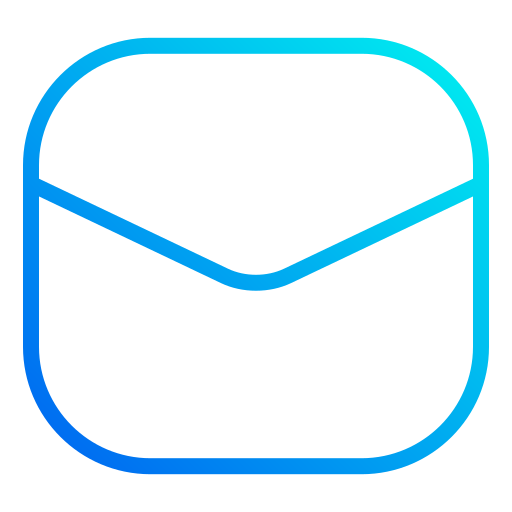 correo Generic gradient outline icono