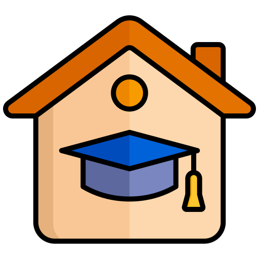 Homeschooling Generic color lineal-color icon