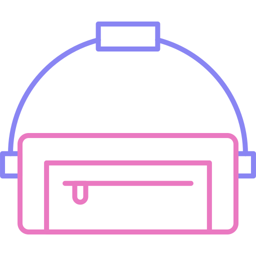 gürteltasche Generic color outline icon