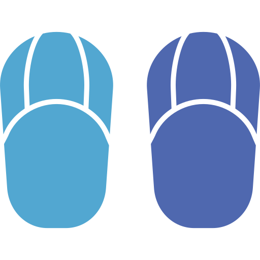 Домашняя обувь Generic color fill иконка
