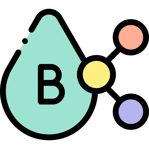 비타민 Detailed Rounded Lineal color icon