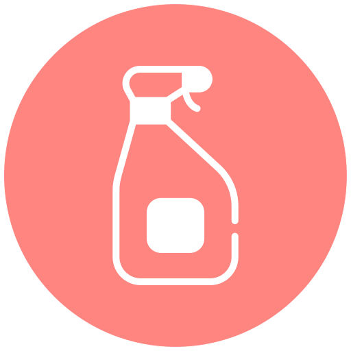 cleaning Generic color fill icon