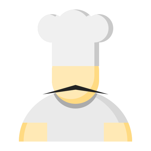 chef Generic color fill Icône