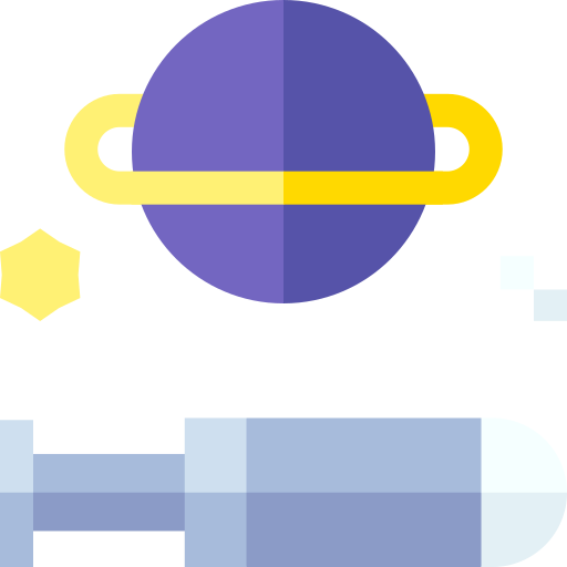 astrofizyka Basic Straight Flat ikona