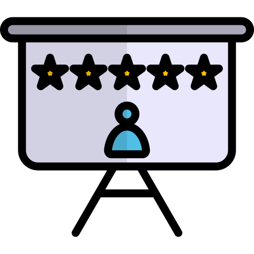 customer review Generic color lineal-color icon