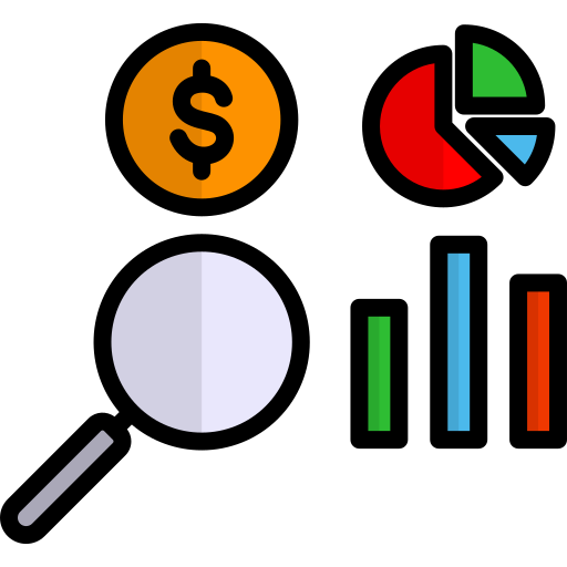 市場調査 Generic color lineal-color icon
