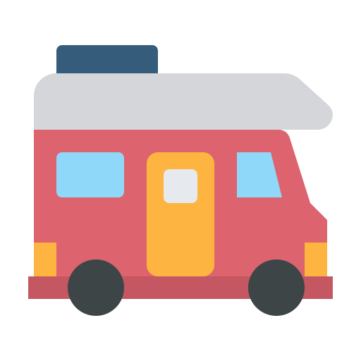caravan Generic color fill icona