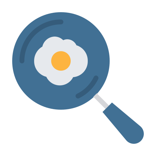Frying pan Generic color fill icon