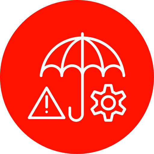 Risk Management Generic color fill icon
