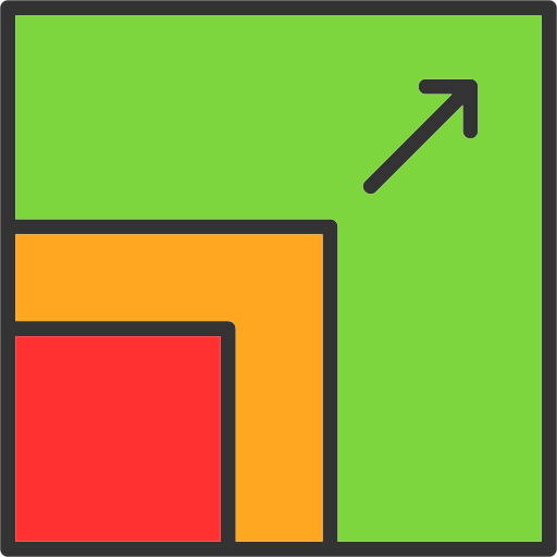 resolución Generic color lineal-color icono