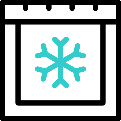 겨울 Basic Accent Outline icon