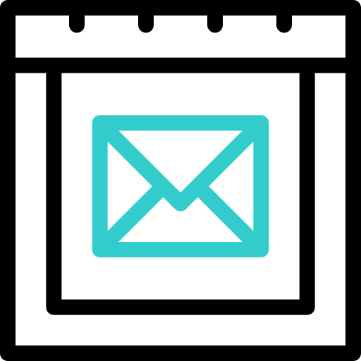 Mail Basic Accent Outline icon