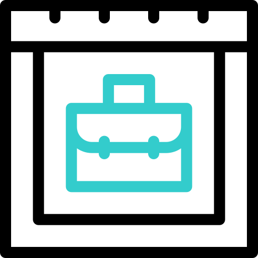 Suitcase Basic Accent Outline icon