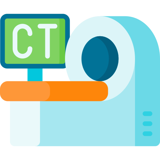 ct scan Special Flat icon