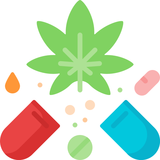 Weed Special Flat icon