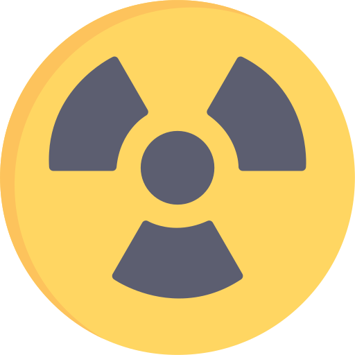 Nuclear Energy Generic color fill icon
