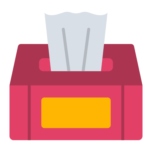 ティッシュボックス Generic color fill icon