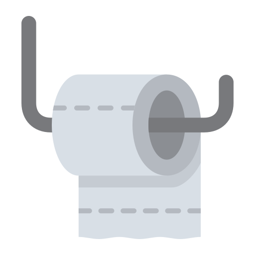 papier toilette Generic color fill Icône
