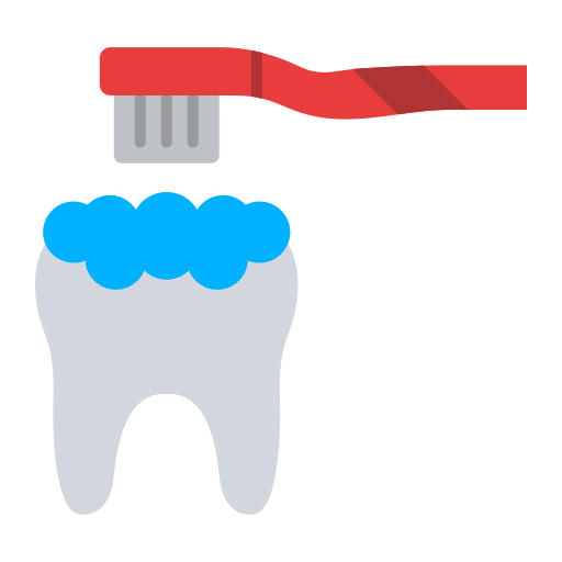 brossage des dents Generic color fill Icône