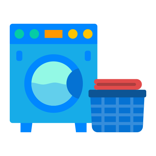 le lavage des vêtements Generic color fill Icône