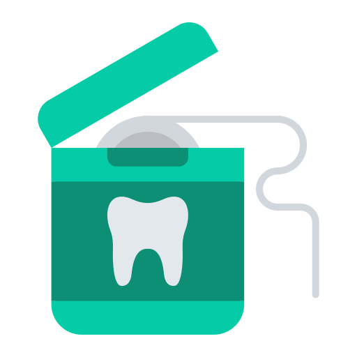nić dentystyczna Generic color fill ikona