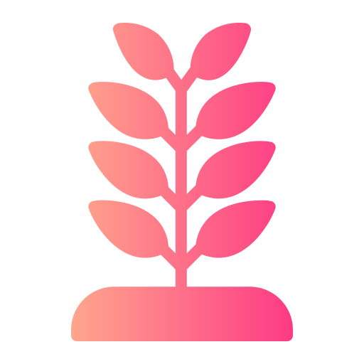 planten Generic gradient fill icoon
