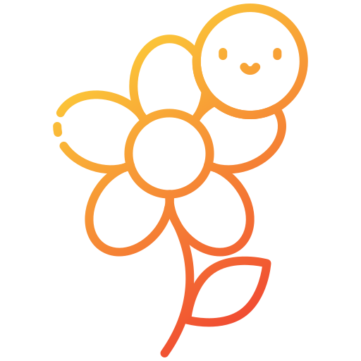 Flower Generic gradient outline icon