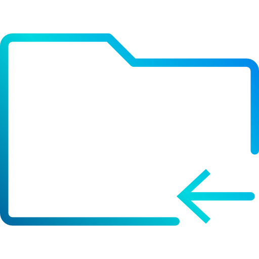 Folder xnimrodx Lineal Gradient icon