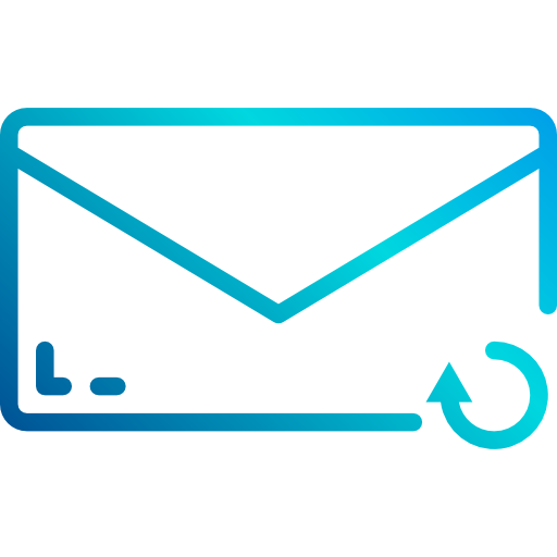 email xnimrodx Lineal Gradient icon