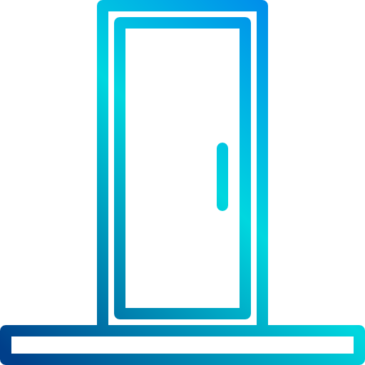 drzwi xnimrodx Lineal Gradient ikona