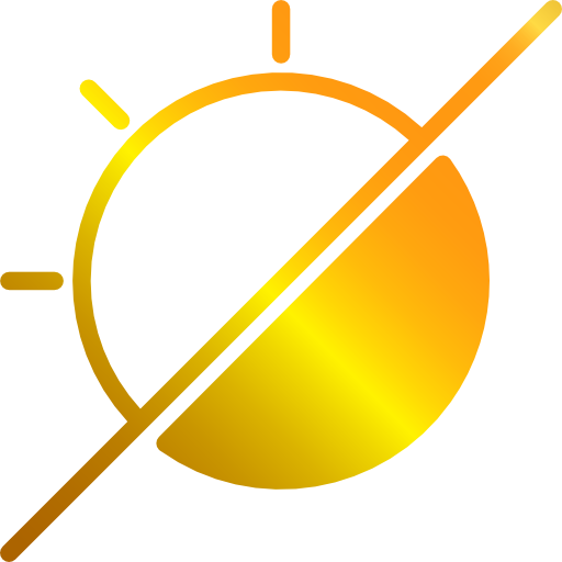 słońce xnimrodx Lineal Gradient ikona