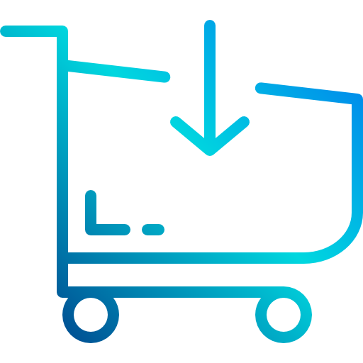 Shopping cart xnimrodx Lineal Gradient icon