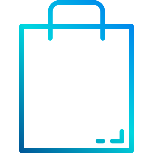 Shopping bag xnimrodx Lineal Gradient icon