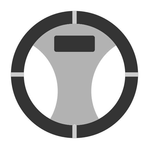 Steering Wheel Generic color fill icon