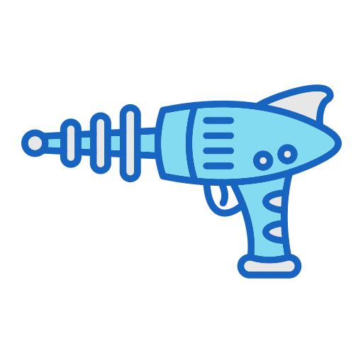 pistola espacial Generic color lineal-color icono