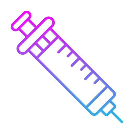 zastrzyk Generic gradient outline ikona