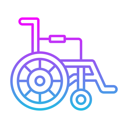 Handicapped Generic gradient outline icon
