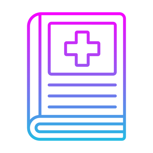 Medical Book Generic gradient outline icon