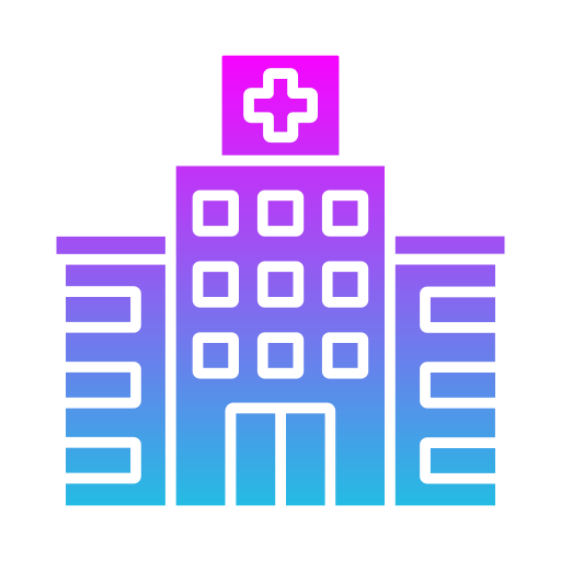 hôpital Generic gradient fill Icône