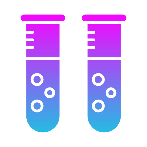 Test tubes Generic gradient fill icon
