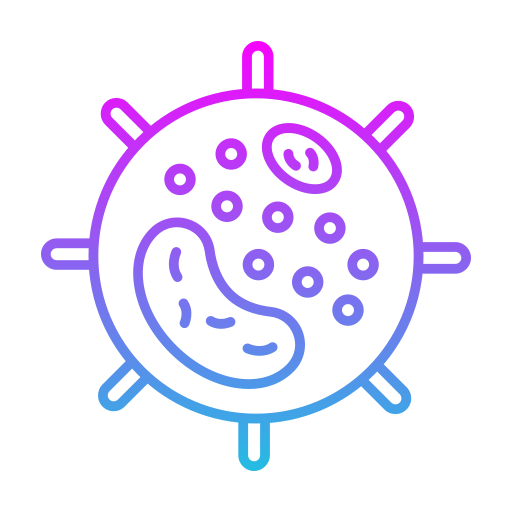 White blood cell Generic gradient outline icon