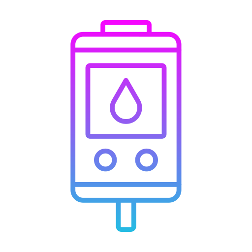 Diabetes test Generic gradient outline icon