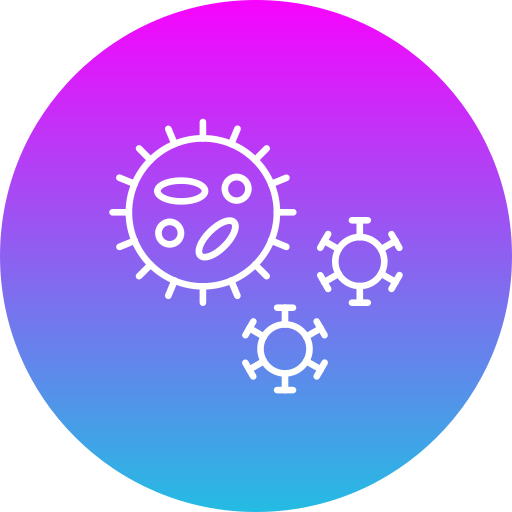 Virus Generic gradient fill icon