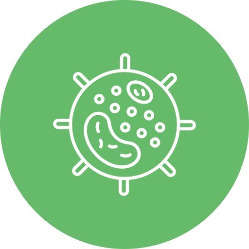 White blood cell Generic color fill icon