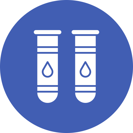 Blood sample Generic color fill icon