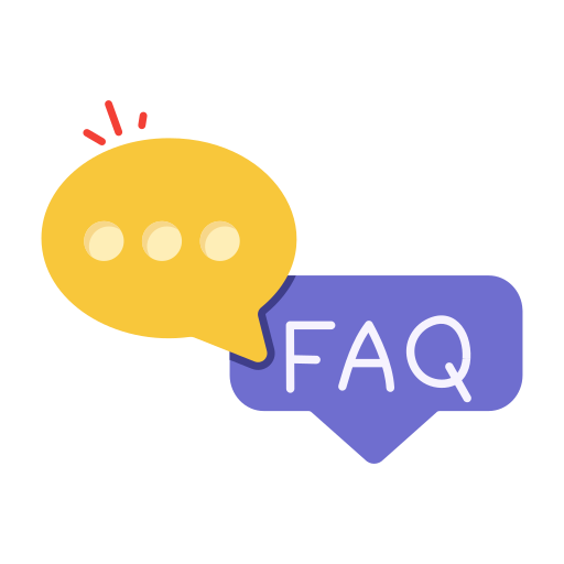 FAQ Generic color fill icon