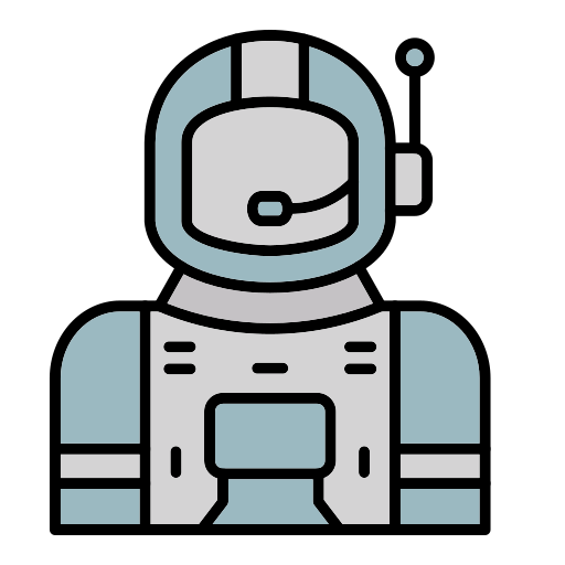 astronauta Generic color lineal-color ikona
