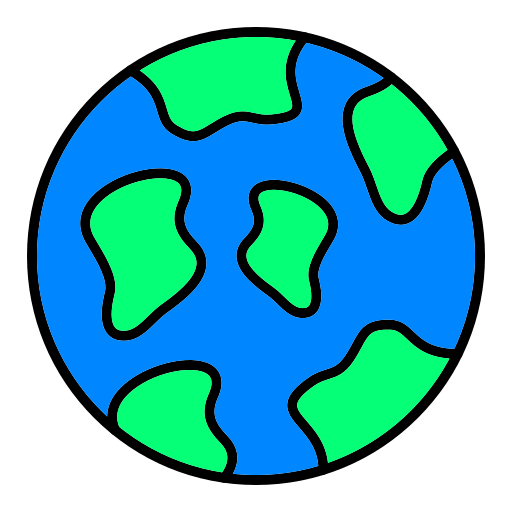 Земля Generic color lineal-color иконка