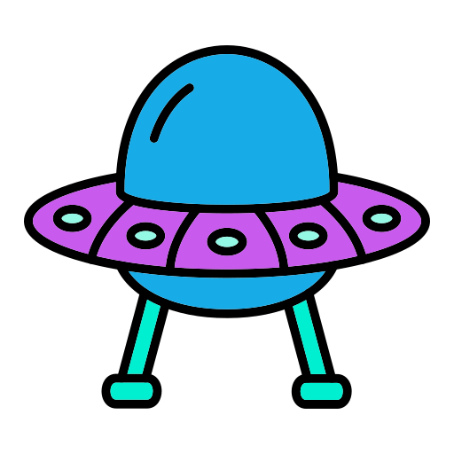 ufo Generic color lineal-color icoon